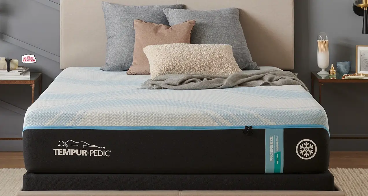 Tempur-Pedic ProBreeze Mattress Display
